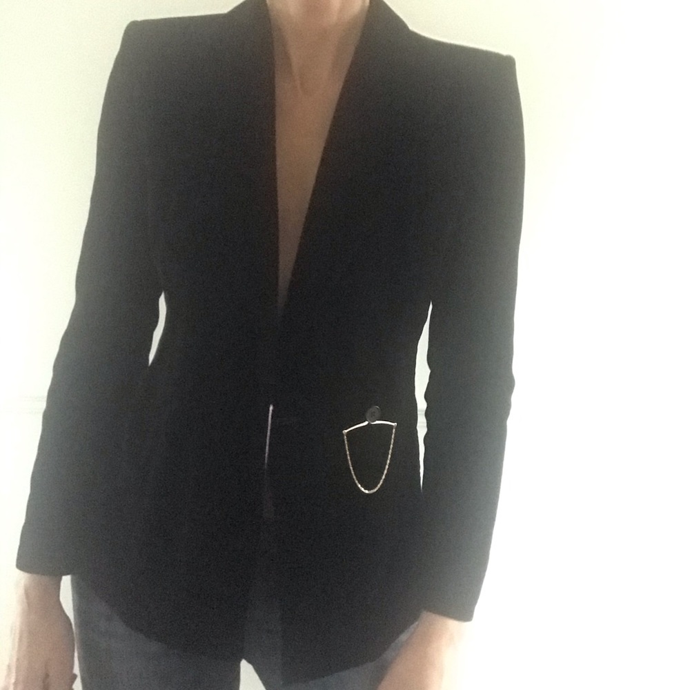 Vintage Emporio Armani velvet blazer - size 38